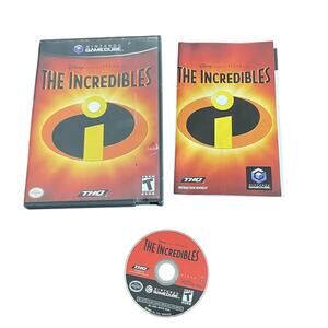 Incredibles (Nintendo GameCube, 2004) Disney Pixar Adventure Invisibility
